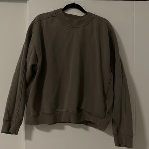 Grey lululemon crewneck